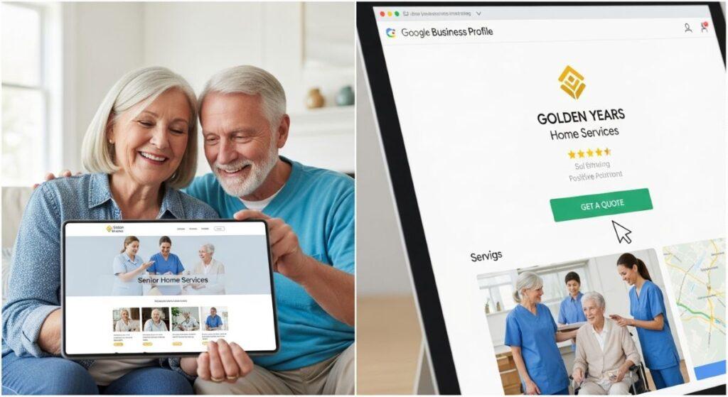 Generating Google Business Profile Leads For Senior Home Services