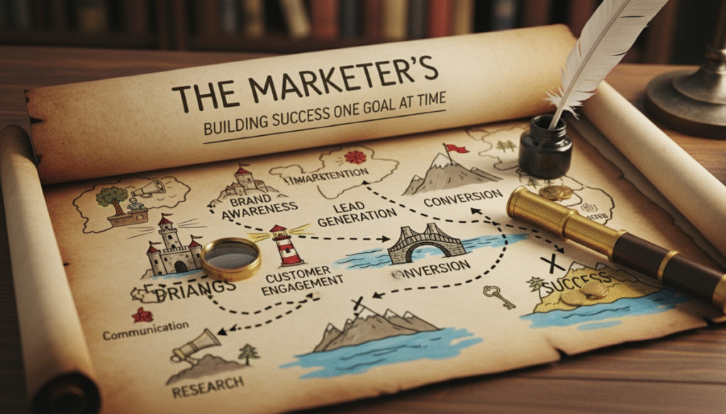The Marketer’s Roadmap: Building Success One Goal at a Time