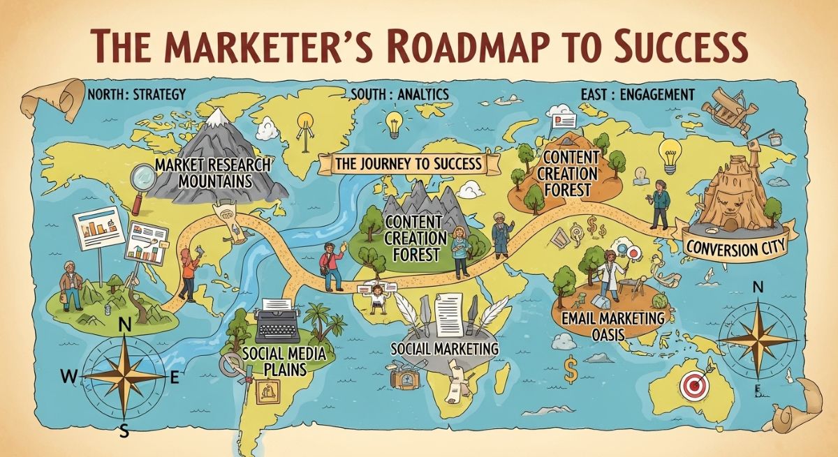 The Marketer’s Roadmap: Building Success One Goal at a Time